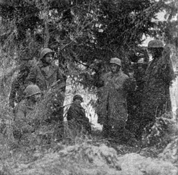 Harlange (Ardennes) ". . . 'white jungle' close-quarter fighting . . ."