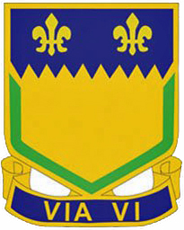 127th Field Artillery Battaliion Crest