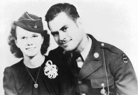 Myrtie Bell Harrison & Cpl Howard L Crowell