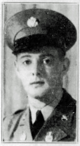 2nd Lt Benjamin D Kelly