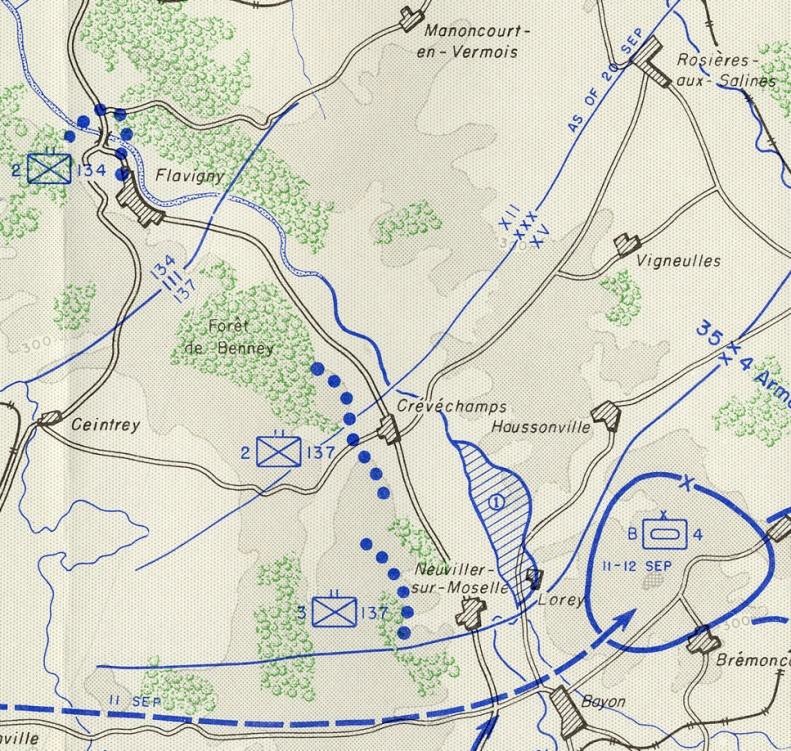 map - Crevechamps, France