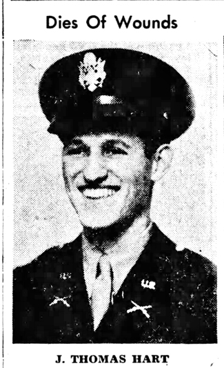 2nd Lt Joseph Thomas Hart