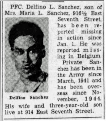 Pfc Delfino L Sanchez