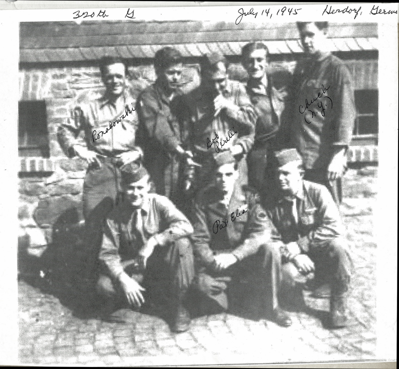 Company G, 320th Infantry Regiment, July 14, 1945, Herdorf, Germany