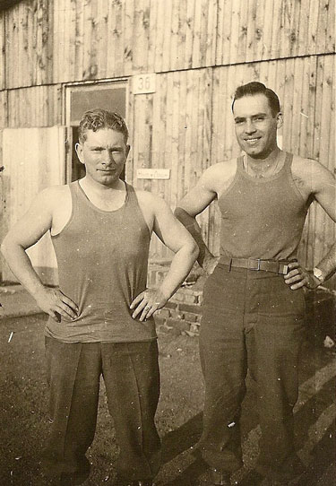 Sgt Richard Shelton and T-5 Erceil Sellers