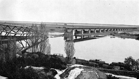 Elbe River Tangermund, Germany