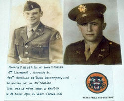 Lts Alger and Thelen, St Lo France