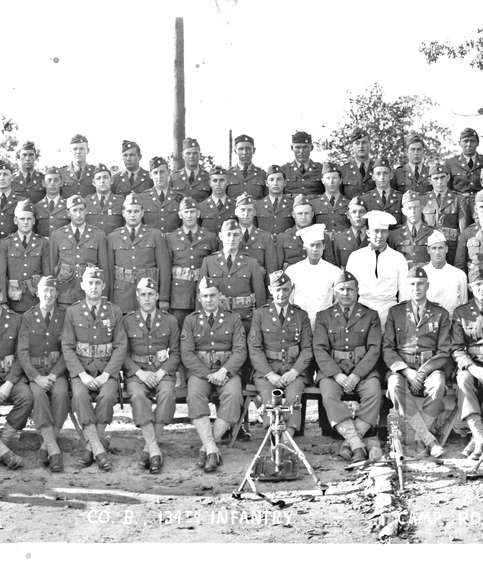 Company B - Camp Robinson, Arkansas 1941