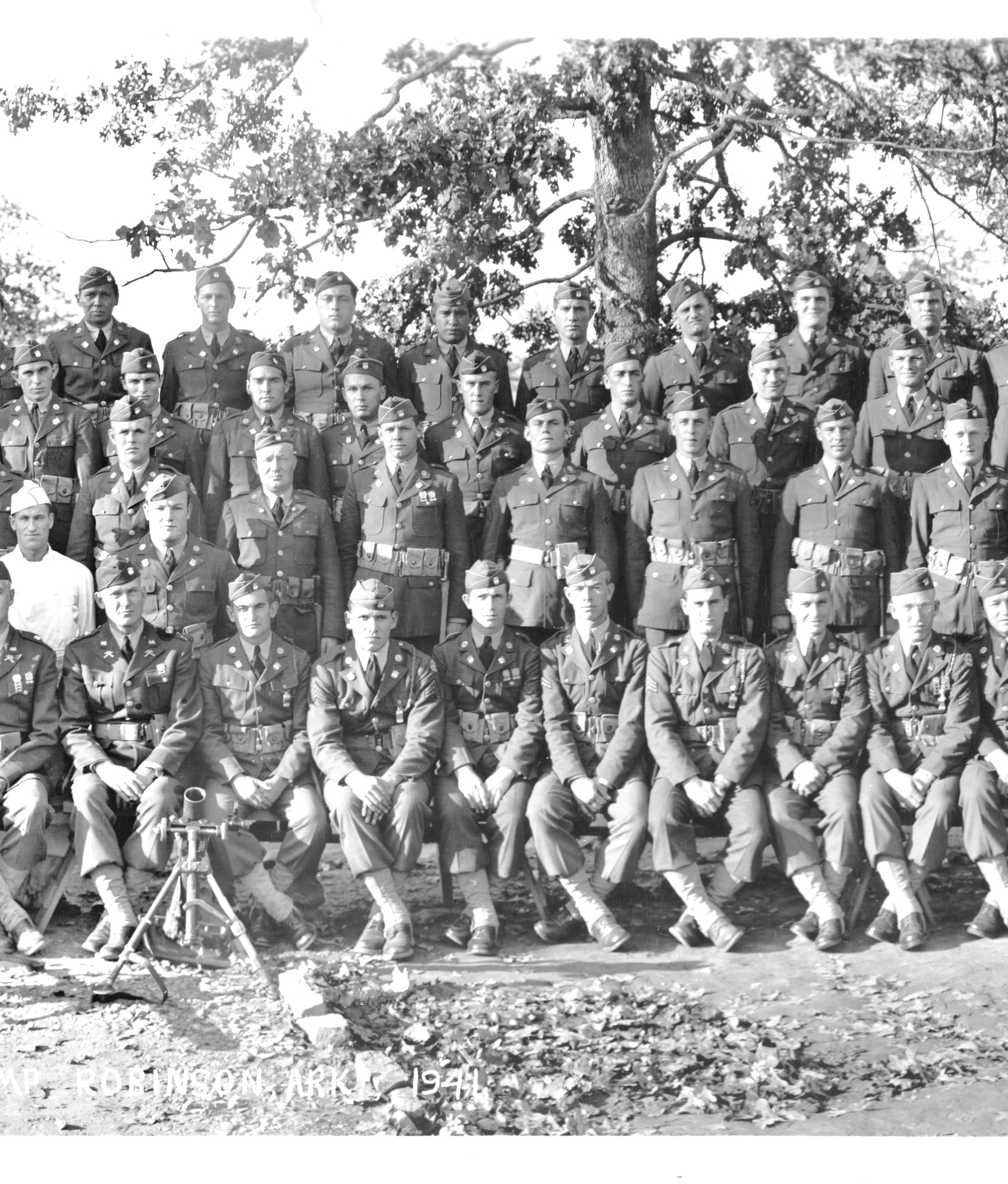 Company B - Camp Robinson, Arkansas 1941