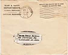 V-Mail - Easter - April 1, 1945