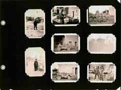 Pfc. Domenic D'Alessandris photo album page