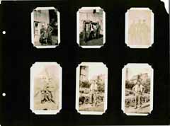 Pfc. Domenic D'Alessandris photo album page