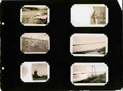 Pfc. Domenic D'Alessandris photo album page