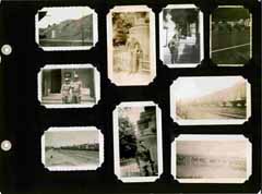 Pfc. Domenic D'Alessandris photo album page