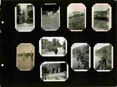 Pfc. Domenic D'Alessandris photo album page