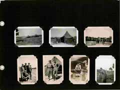 Pfc. Domenic D'Alessandris photo album page