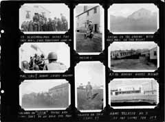 Pfc. Domenic D'Alessandris photo album page