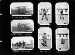 Pfc. Domenic D'Alessandris photo album page