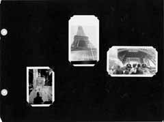 Pfc. Domenic D'Alessandris photo album page