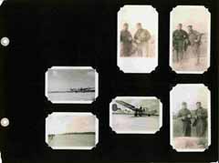 Pfc. Domenic D'Alessandris photo album page