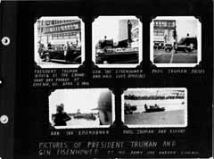 Pfc. Domenic D'Alessandris photo album page