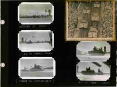 Pfc. Domenic D'Alessandris photo album page