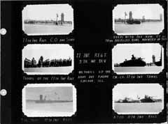 Pfc. Domenic D'Alessandris photo album page