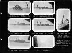 Pfc. Domenic D'Alessandris photo album page