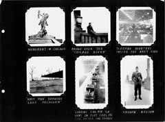 Pfc. Domenic D'Alessandris photo album page