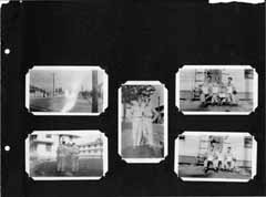 Pfc. Domenic D'Alessandris photo album page