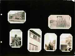 Pfc. Domenic D'Alessandris photo album page