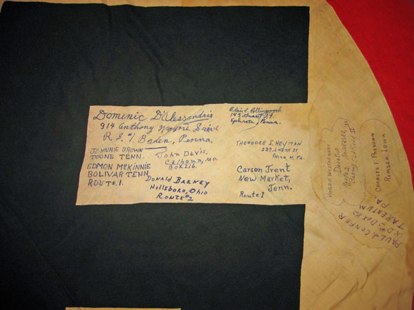 Captured Nazi Flag, Anti-Tank Co, 134th Infantry Regiment