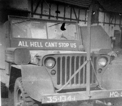 134th Inf Reg. - HQ Jeep