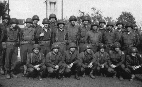 Col. Miltonberger and Headquartes officers