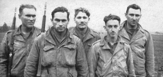 134th Infantry Regiment Company B 1st Battalion group photo