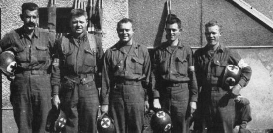 Veteran medics of the 134th Infantry Regiment