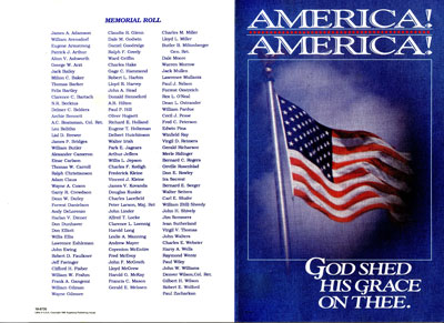 Company D, 134th Infantry Regiment 1990 Reunion Program