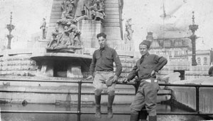 left - Roland J. Davis, right - unknown