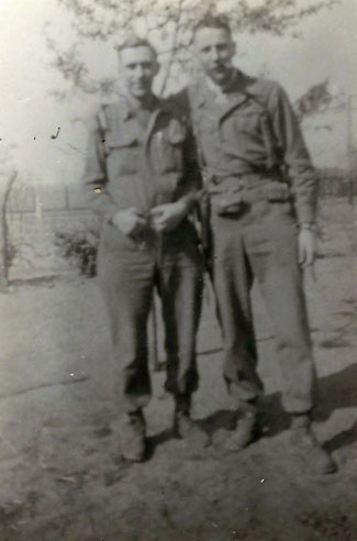 Pfc Harry A Krantz & Lt Joseph E Hein