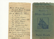 S/Sgt John E Manthey Jr Journal Page