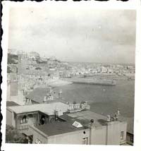 View of waterfront from St Ives