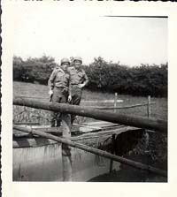 Clarence Caton?, T/5 Bruce E Ross