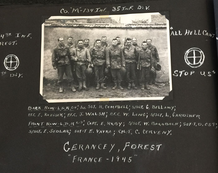 134th Infantry Regiment, Company M