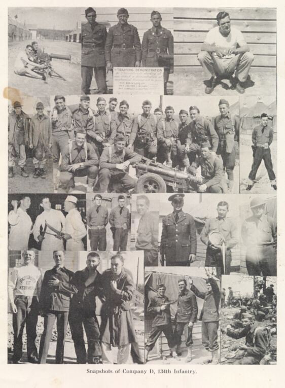 Company D, 134th Infantry Regiment