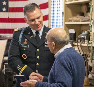 Col Matthew Woodruff, Leland VanCamp