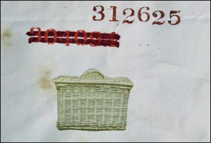 A close-up of a basket

Description automatically generated