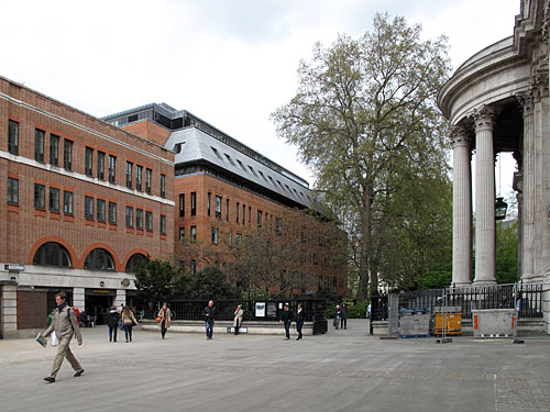 St. Paul's Churchyard in 2015