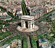 arc de triomphe location