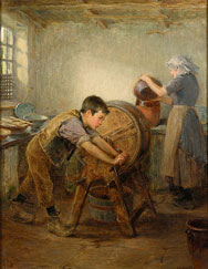 Butter churn history