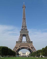 Eiffel Tower location